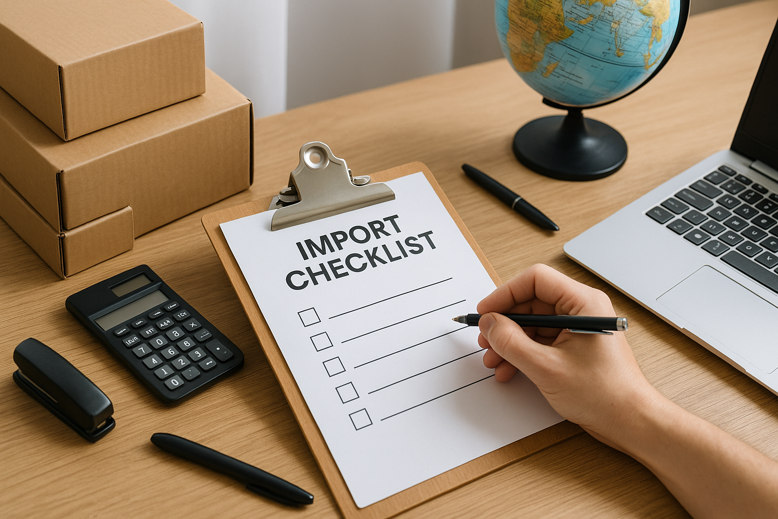First Import Checklist